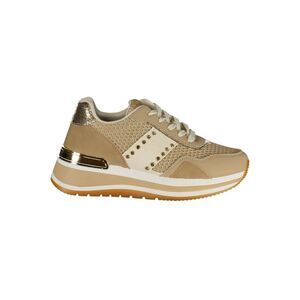 Laura Biagiotti Beige Polyurethane Woman Women's Sneaker